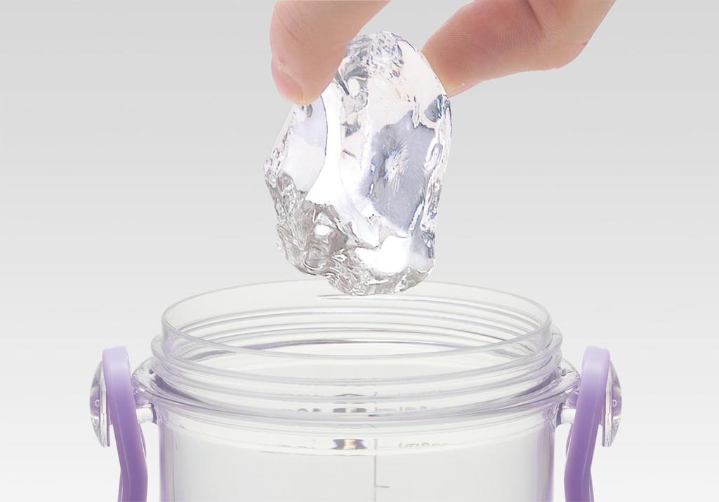 Skater Бутылка для воды из прозрачного пластика 480 мл со шкалой для контроля уровня жидкости в организме, детская, для девочек-единорогов PSB5TRC-A