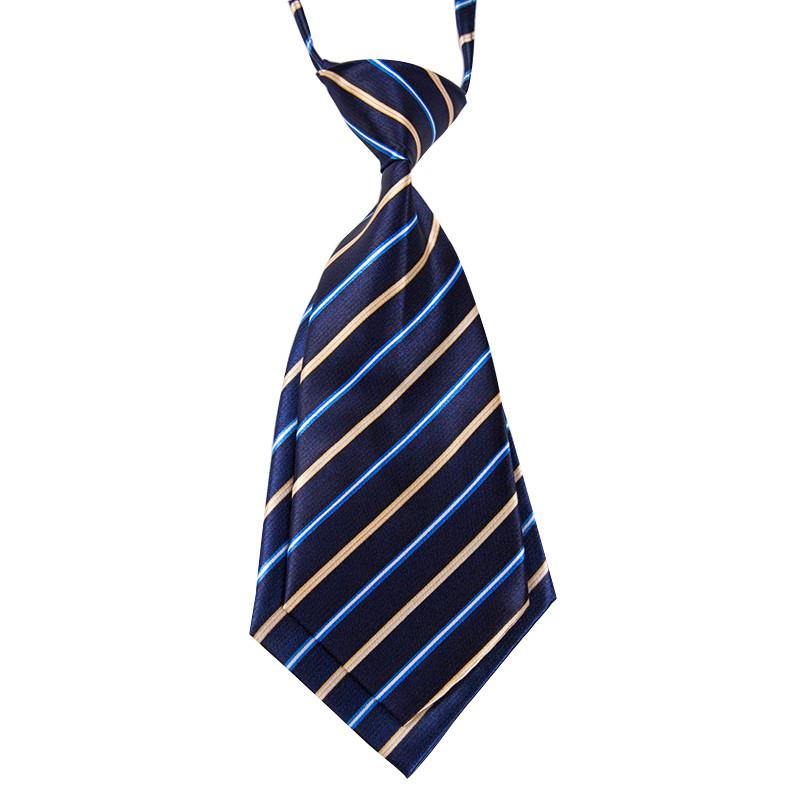Детский галстук в полоску для школьной формы и офисной одежды