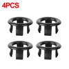 4/1Pc Wash Basin Sink Hole Overflow Ring Hollow Plug Kitchen Bathroom Insert Replacement Trim Bath Drain Cap Plastic Round Cover