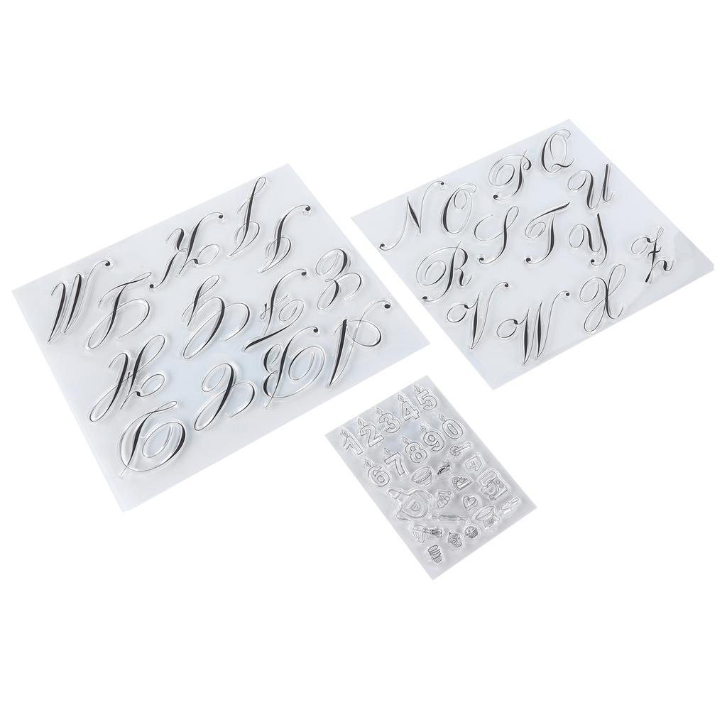 3 шт. прозрачных штампов, безопасные, практичные, легкие, принадлежности для изготовления открыток, подарки для поделок