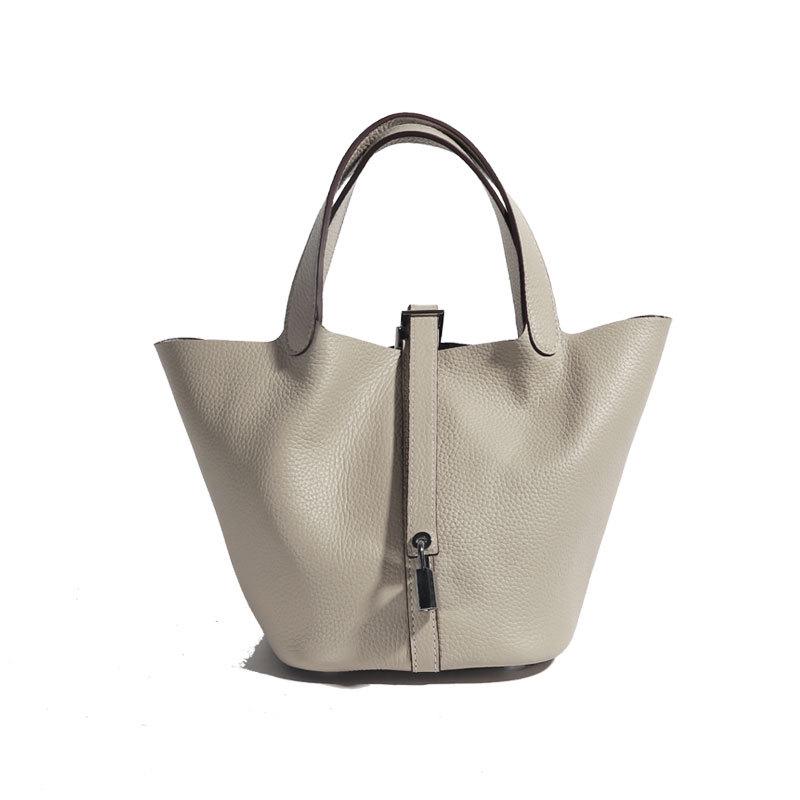 Женская сумка-корзина из коровьей кожи Togo осень/зима 2024 года - Niche Design