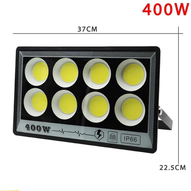 NEW 50/100W/200W/300W/400W/500W LED Floodlights Spotlight IP65 Waterproof Lamps Led Outdoor Flood Light Garden Street Lamps HOT