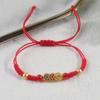 2025 год Змеи, Счастливые Красные Веревочные Плетеные Браслеты Зодиак Змея Привлекает Удачу Браслеты Ручной Работы Модные Ювелирные Изделия Подарки