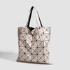 Fashionable New Geometric Diamond-shaped Bag, Single-shoulder Handbag, Checkered Bag, Commuter Bag