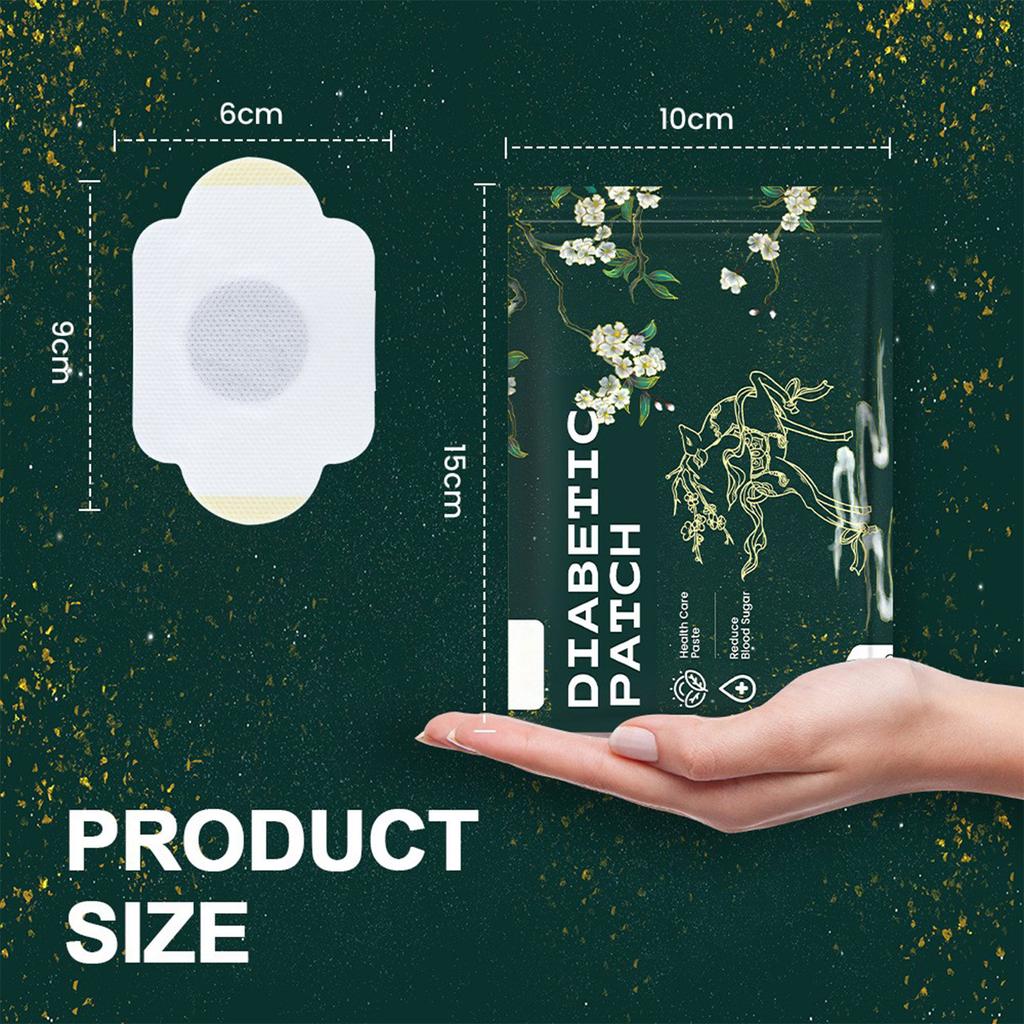 Пластырь от диабета, пластырь для здоровья, для снижения уровня сахара в крови, гипогликемический пластырь, пластырь для пупка, Ancient Light Luxury