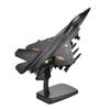 Pull Back Airplanes Toy Diecast Aircraft Metal Fighter Jet Bombers with Display Rack Kids Toy Collection Gift  Black