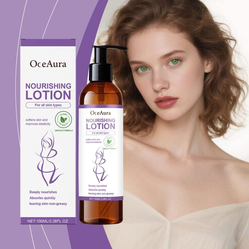 Nourishing Lavender Body Lotion with Coconut Oil Moisturizer For Dry Sensitive Skin Winter Rich Cream  for Everyday Use