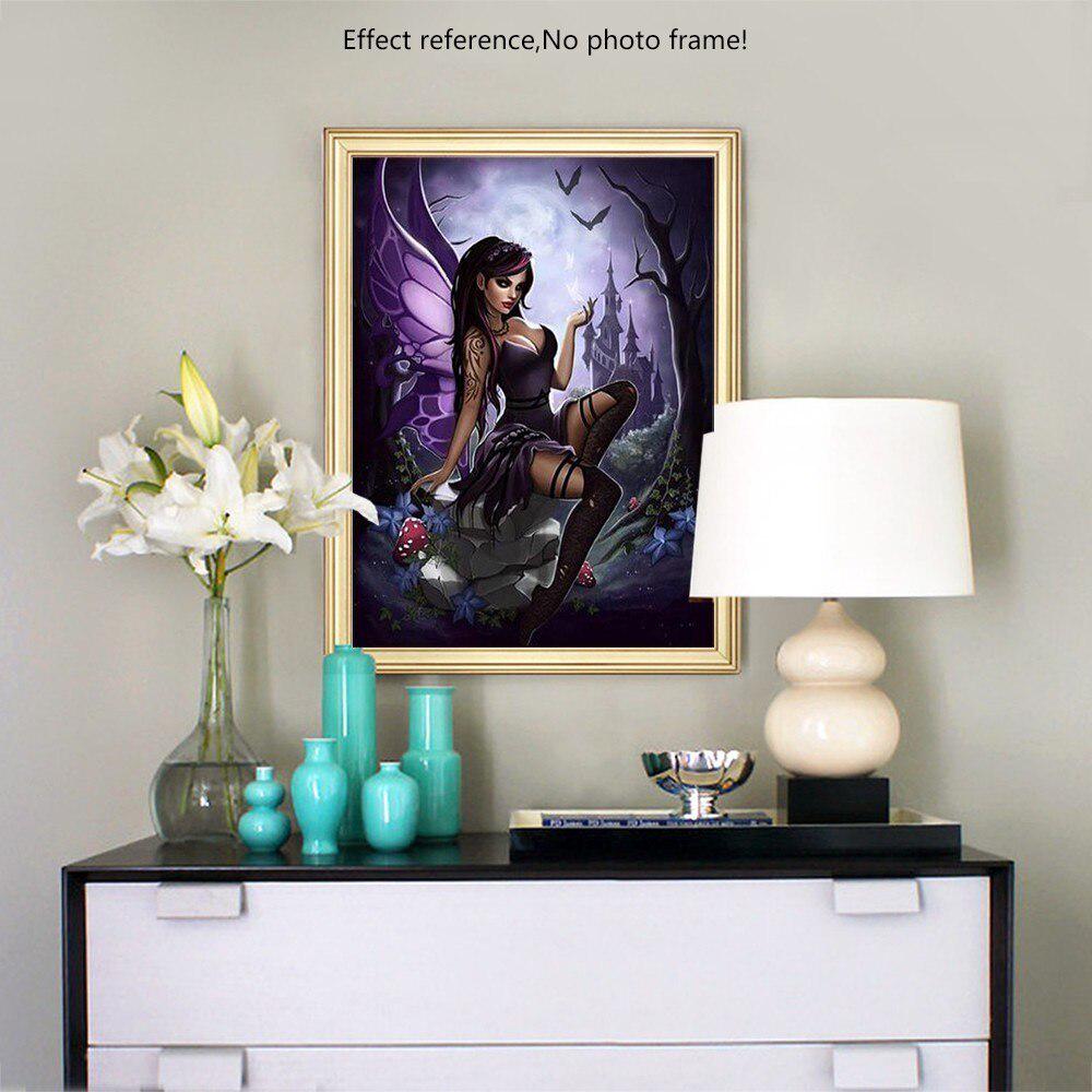 Diamond Painting Cartoon Women Full Dill Round Rhinestone Diamond Embroidery