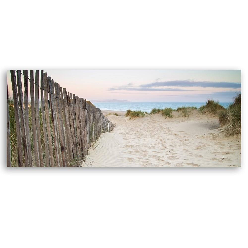 Canvas Print, Beach At Sunset