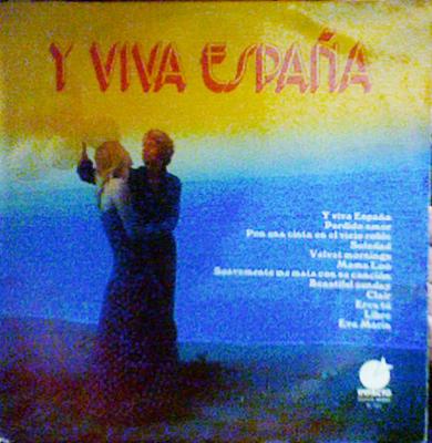 LP Пластинка VOCES UNIDAS - И Да Здравствует Испания  ( Лучшие хиты ) EL002 Импакто 1975 Испания Латинский Б/У