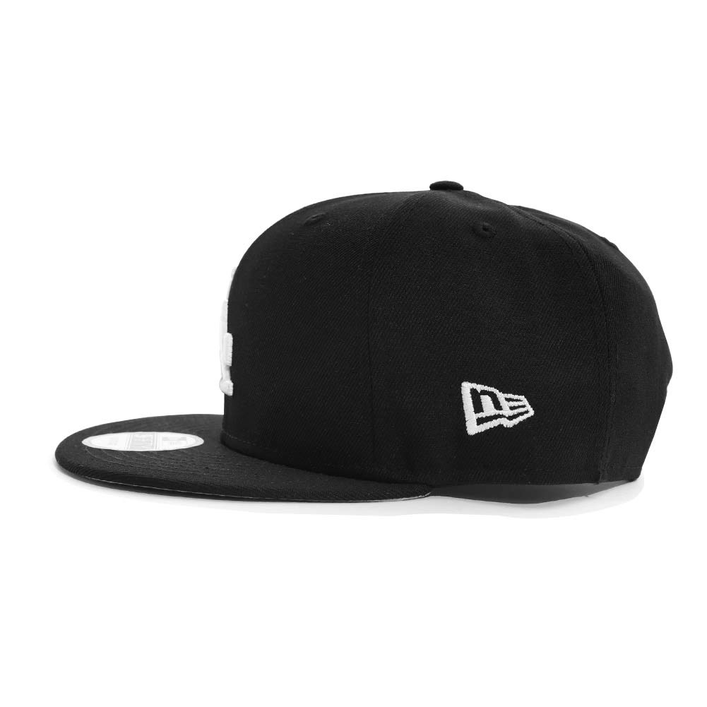 NEWERA 9FIFTY MLB BASIC SNAP 950 LOSDOD OTC Los Angeles Dodgers Регулируемая [New Era] Кепка, (ЧЕРНО-БЕЛЫЙ(11591046)) [Использовал]