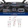 Для Honda CRV CR-V 2024-2025 Автомобильный интерьер Центральная консоль Прозрачная защитная пленка из ТПУ Антицарапающая наклейка