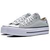 Converse Chuck Taylor Seasonal Comfortable Versatile Durable Low-Top Canvas Shoes Women Sneakers Gray A15539C
