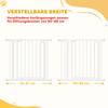 Stair Safety Gate Barrier Gate without Drilling with Automatic Closing for Children Kitchen Stairs 76-88 x 76 cm White