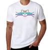 Cyber Cat Tshirt Work Utility Short Sleeve Shirt
