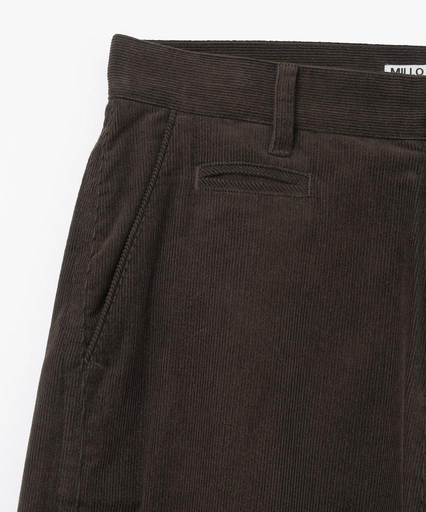 MILLO ARCHIVE Furnet Corduroy Pants [Deep Brown]