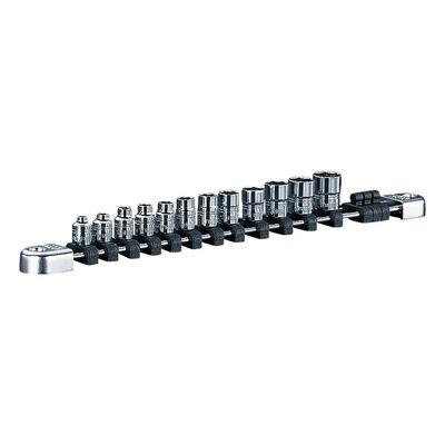 Набор из 12 торцевых головок Nepros от Kyoto Machinery Tools NTB212A (КТК) 6.3mm (1/4 дюйма)