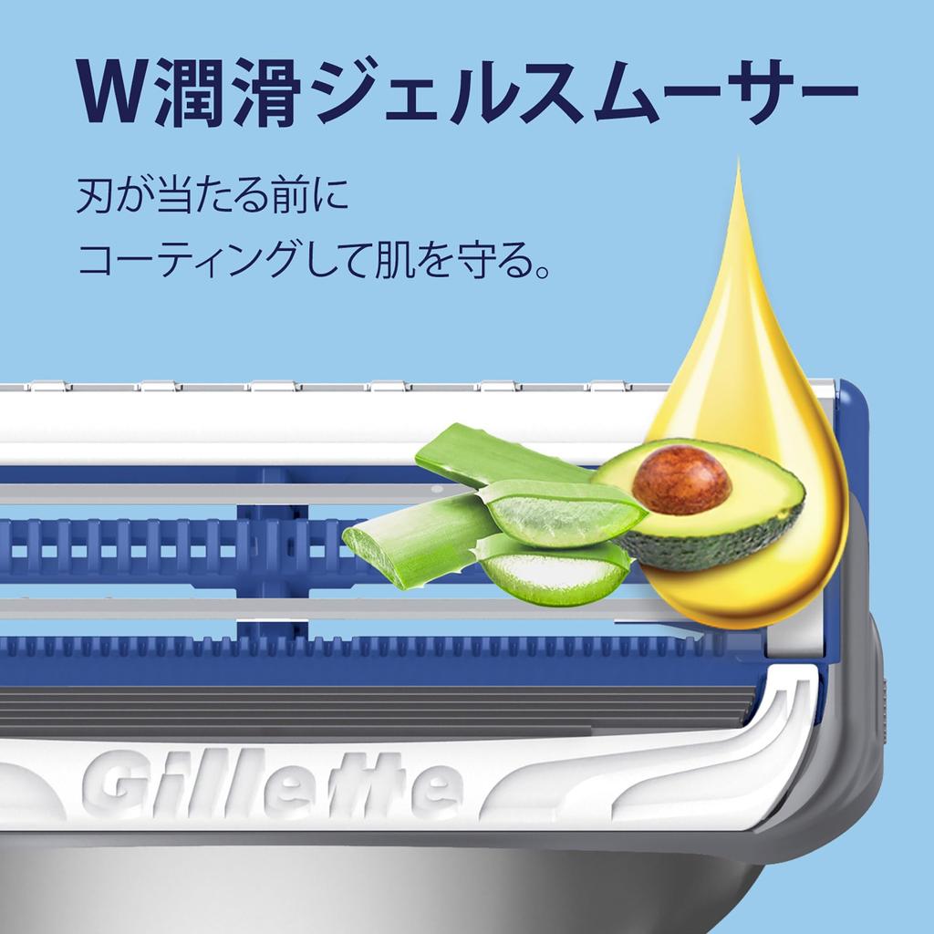 Gillette Skin Guard 1 6 запасных лезвий, 1 из которых уже прикреплено к корпусу Бритва, корпус, в комплекте,