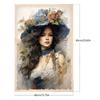 Картина по номерам Масляная живопись Серия женских персонажей 40x60см Сделай сам Масляное искусство Украшение стен дома Холст Картина девушки