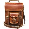 Genuine Leather Messenger Bag Vintage Laptop Crossbody Bag Satchel Man Purse Shoulder Bag for Man Woman Office Bag