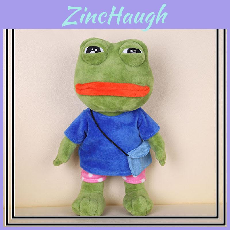13.7in High Quality Pepe The Frog Shoulder Bag Plush Soft Toy