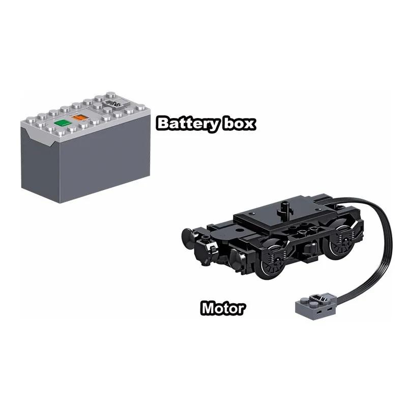 Высокоскоростная железная дорога Fuxing Hexie Электровоз Поезд Строительные блоки Игрушки для детей Технические кирпичи Дети