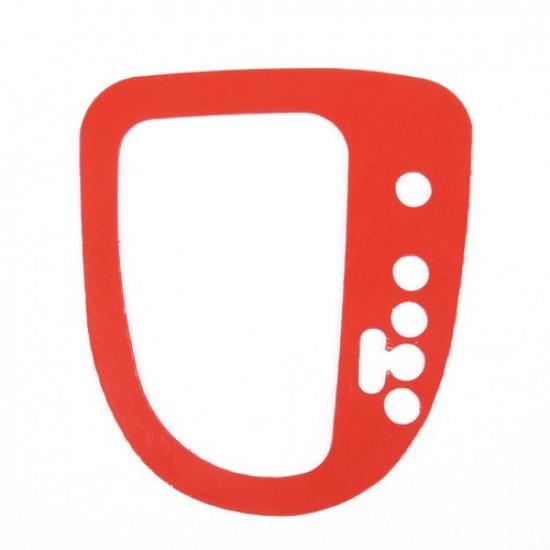 Красный карбоновый накладка на центральную панель переключения передач для Seat Leon 2008-12