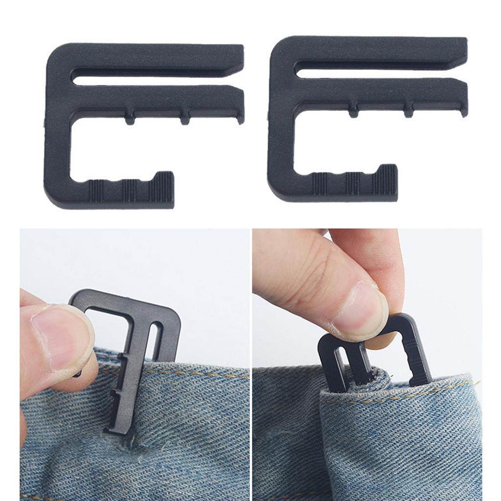 3pcs Waist Adjusters Quick Install Waistband Reducer Waist Tightening Accessories Clip For Women Loose Jeans Trousers