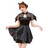 Brightlara Halloween Cosplay Devil Mini Plus Costume, Women's Skirt, Size, cos053-M