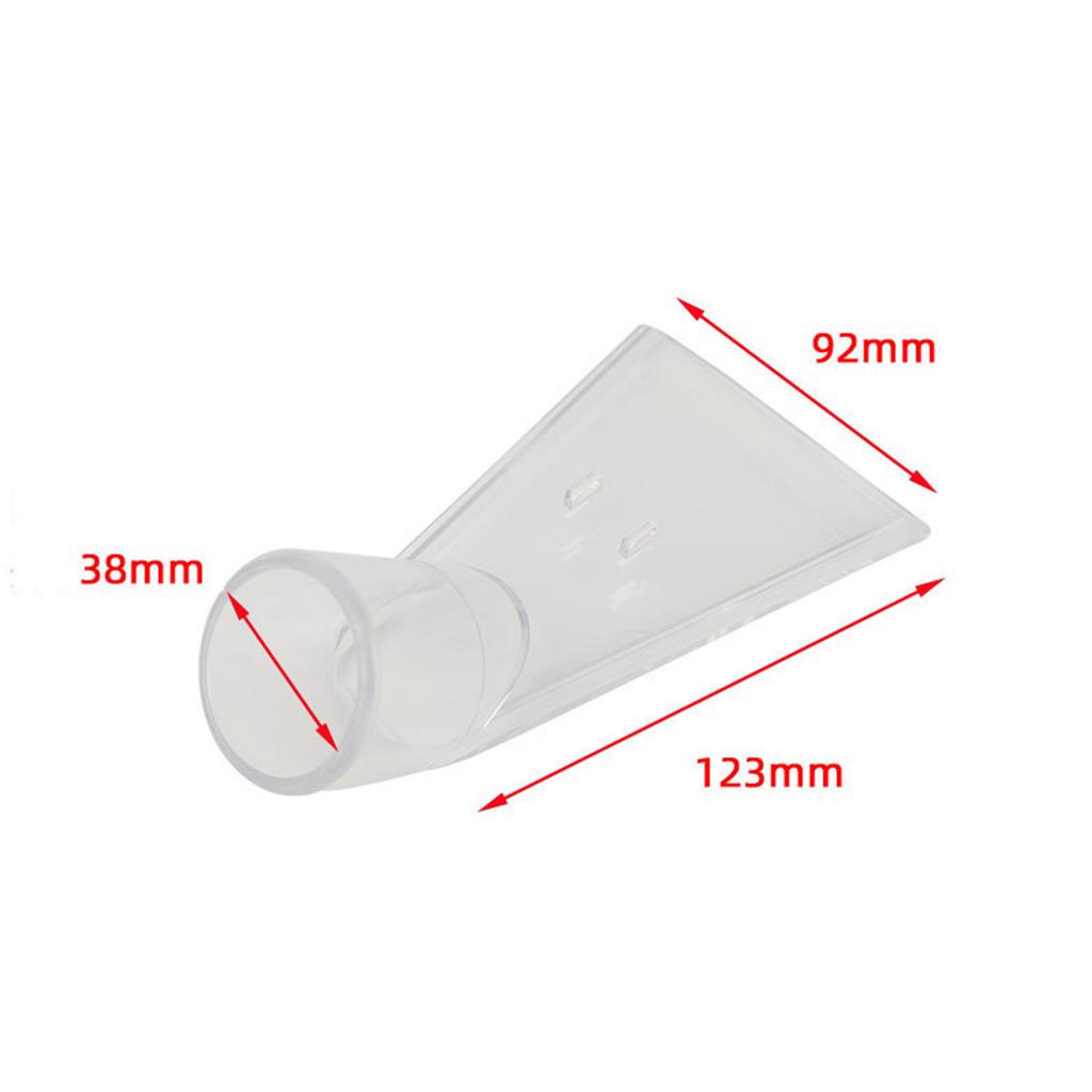 2 Pieces Upholstery Nozzles Water Absorbing Head Nozzles Accessories Plastic Spray Extraction Nozzles for Vacuum Cleaner