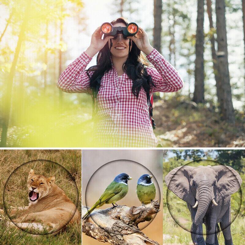 Уличный бинокль 80X80, высокопроизводительный телескоп HD с большой дальностью действия и оптическим стеклянным объективом, ночным видением при слабом освещении для охотничьих поездок