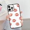 Сексуальная Девушка Леди Красные Губы Чехол для Телефона Для iPhone 17 Air 16 15 14 plus 12 13 Pro max Мягкий Бампер Защитный Чехол coque