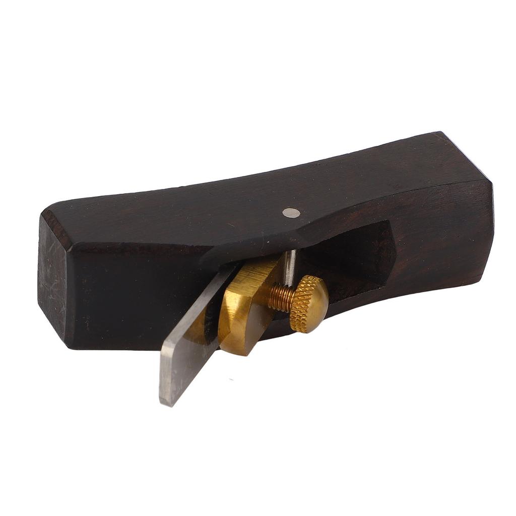 Mini Wood Planer Hand Tool Trimming Plane Ebony Woodcraft Gadget for Woodworking Planing Chamfering