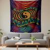 Bad Days Quote Tapestry Wall Hanging, Part of Good Life Inspirational Art, Motivational Wall Decor for Bedroom Living Room Dorm