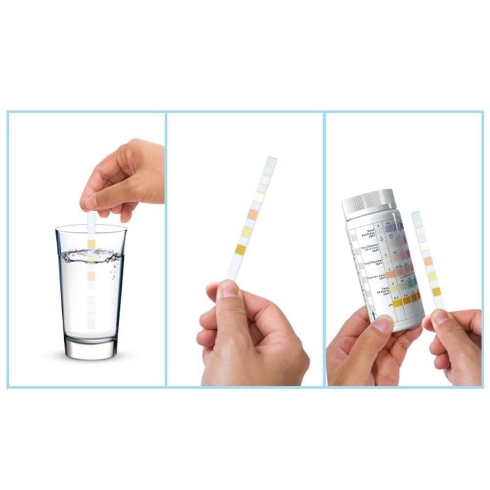 Professional Water Quality Test Strip 7 In 1 Swimming Pool Test Paper Useful Aquarium Test Strips