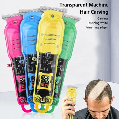 Электрическая машинка для стрижки волос, перезаряжаемый электрический триммер для волос, инструмент для стрижки волос, электрическая бритва для домашнего использования