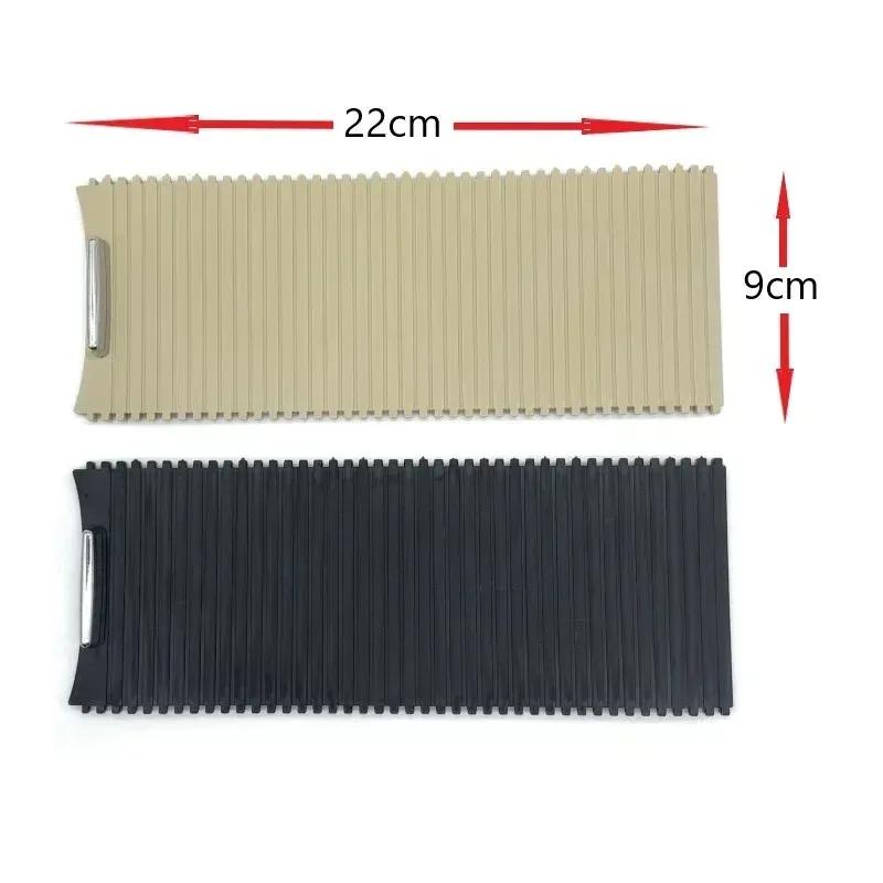 Armrest Box Cover Plate Car Center Console Drink Cover Slide Roller Blind for Golf 6 MK6 Golf 5 V Sagitar 2006 2014
