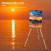 1.6m Tripod Display Rack Travel Painting Easel Telescopic Folding Portable Shelf for Outdoor Travelling Decoration