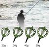 MUQZI Sports Accessory 20/30/40/50g Carp Fish Feeder Outdoor Fishing Bait Cage Tackle Tool Accessories