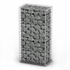 Day and Night - Day and Night Galvanized Wire Gabion Wall Basket 100x50x30 Cm