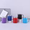 Handle Cup Double-layer Insulated Office Coffee Mug Stainless Steel Insulated Cup