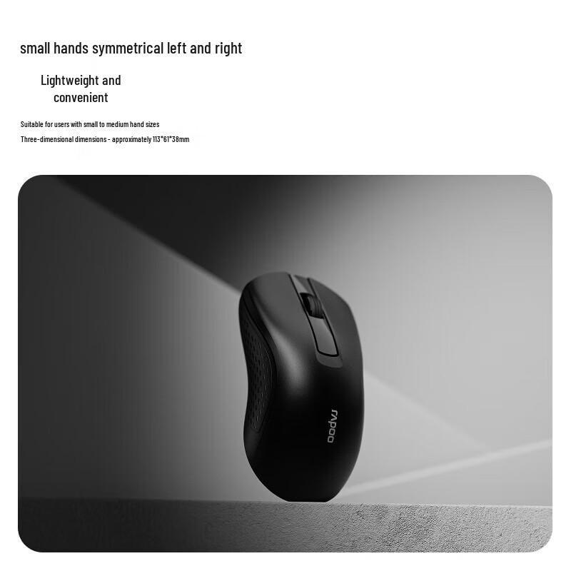 Rapoo X2800S Full-Size Wireless Keyboard and Mouse Combo