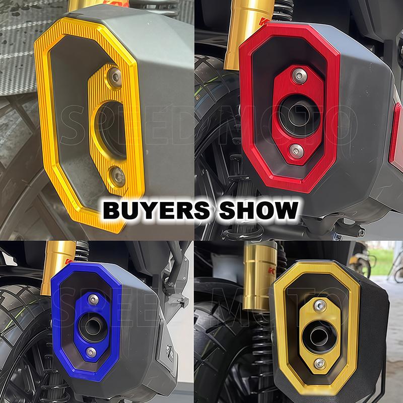 For ADV350 Motorcycle Accessories Exhaust Heat Dhield Protector Guard Decorative Cover For adv350 ADV 350 2021-2024 2025 2026