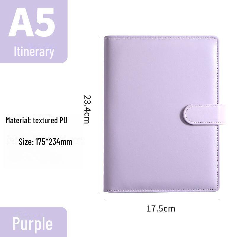 Красочные отрывные квадратные страницы для блокнота из ПВХ на английском языке на 2025 год