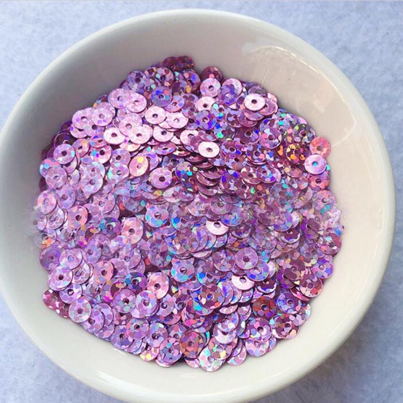 Свободные пайетки DIY 4 мм пайетки для рукоделия, швейные пайетки, круглые, 4000 шт., свадебные