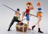 TAMASHII NATIONS ONE PIECE Ророноа Зоро примерно 150 мм окрашенная подвижная фигурка SHFiguarts -Dawn Adventure- ПВХ и АБС