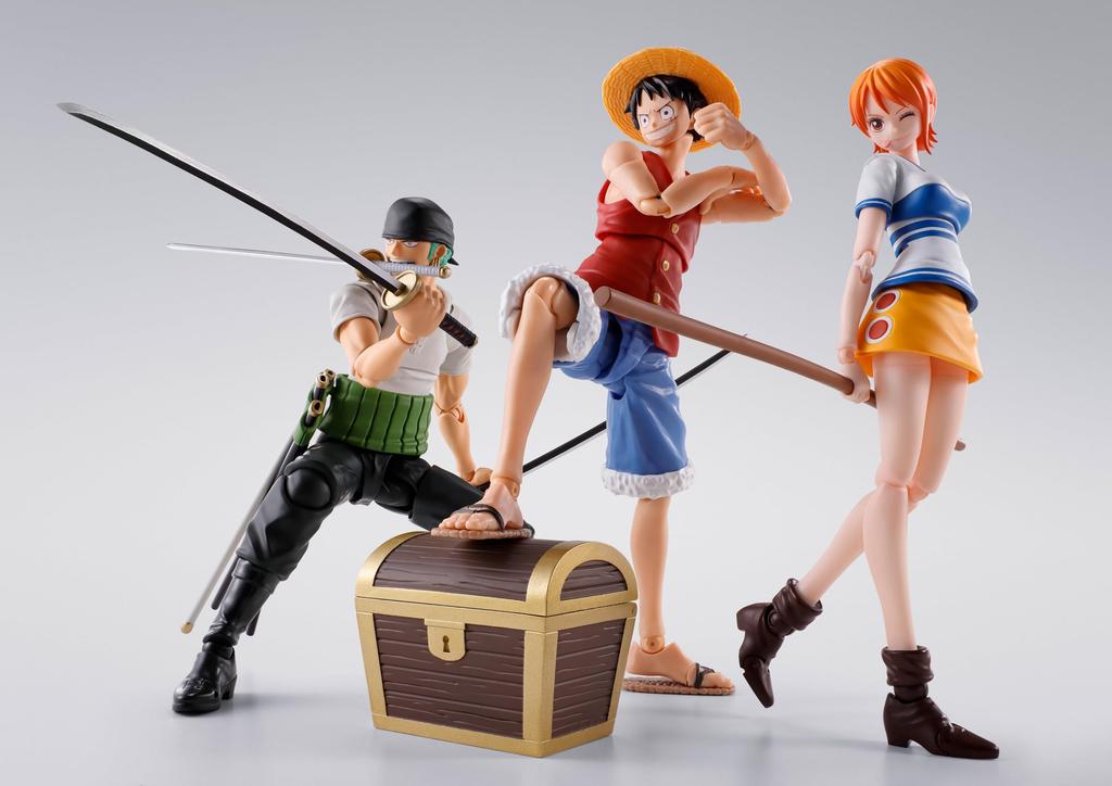 TAMASHII NATIONS ONE PIECE Ророноа Зоро примерно 150 мм окрашенная подвижная фигурка SHFiguarts -Dawn Adventure- ПВХ и АБС