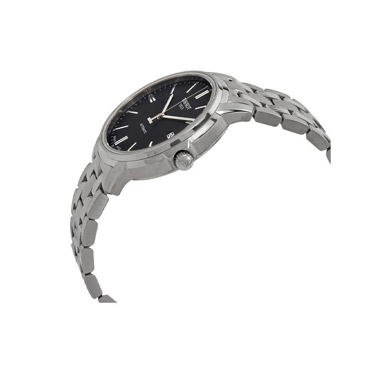 Tissot Hengyi Collection Автоматический Механический Механизм Водонепроницаемость 30м Мужские Часы Часы 40мм Черный Циферблат T065.407.11.051.00