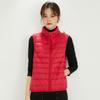 Autumn and winter light down vest stand-up collar vest short vest down jacket women's vest vest vest vest