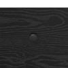 Nightstand Set of 2 Black Oak Effect 40 x 42 x 55 cm